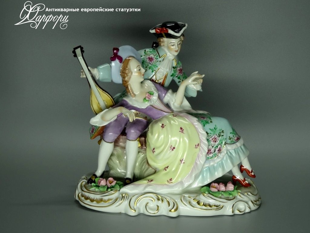 Фарфоровая статуэтка Германия Sitzendorf 1613
